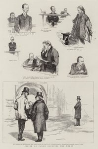 Le Major Le Caron occupe la cour - Sydney Prior Hall