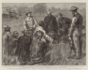 Retour avec les envoyés de Lo Bengula d