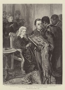 Les chefs Bechuana au château de Windsor - Sydney Prior Hall