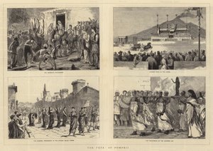 Les fêtes à Pompéi - Sydney Prior Hall