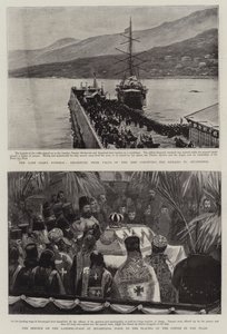 Les funérailles du dernier tsar - Sydney Prior Hall