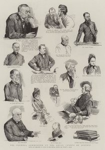 La commission Parnell aux Royal Courts of Justice - Sydney Prior Hall