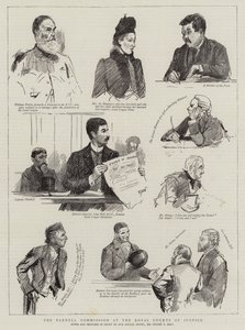 La Commission Parnell aux Royal Courts of Justice - Sydney Prior Hall