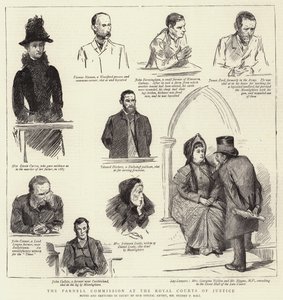 La Commission Parnell aux Royal Courts of Justice - Sydney Prior Hall