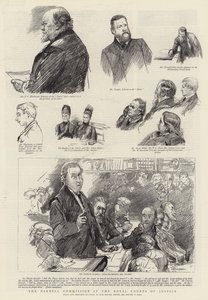 La Commission Parnell aux Royal Courts of Justice - Sydney Prior Hall