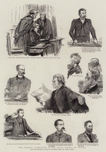 La commission Parnell aux Royal Courts of Justice - Sydney Prior Hall