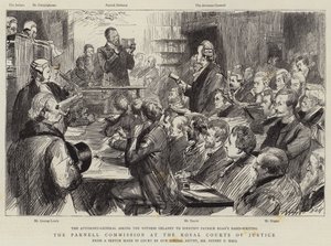 La commission Parnell aux Royal Courts of Justice