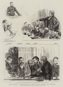La Commission Parnell aux Royal Courts of Justice - Sydney Prior Hall
