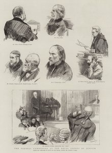 La Commission Parnell aux Royal Courts of Justice - Sydney Prior Hall