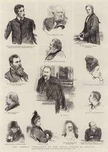 La Commission Parnell aux Royal Courts of Justice - Sydney Prior Hall