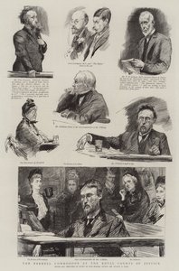 La Commission Parnell aux Royal Courts of Justice - Sydney Prior Hall
