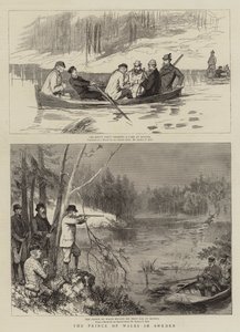 Le prince de Galles en Suède - Sydney Prior Hall
