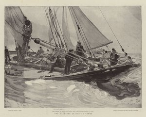 La saison de yachting à Cowes