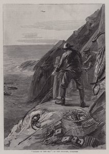 Les travailleurs de la mer, au Gouffre, Guernesey - Sydney Prior Hall