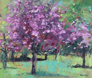 Fleurs dans le parc - Sylvia Paul