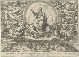 Dieu se repose le septième jour - Symon Novelanus (attributed to)