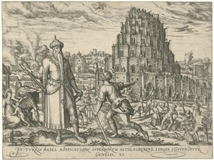 Tour de Babel - Symon Novelanus (attributed to)