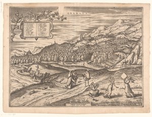 Vue sur Grenade - Symon Novelanus (possibly)