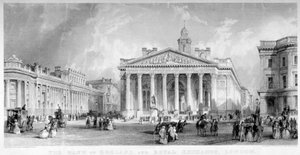 Bourse royale, Cité de Londres, vers 1850 - TA Prior