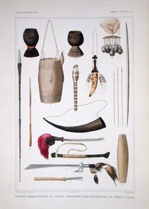 Armes et objets rituels de Timor, de 