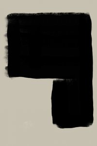 Forme noire abstraite - THE MIUUS STUDIO