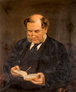 Portrait de J.T. Hoyle, coroner de Newcastle