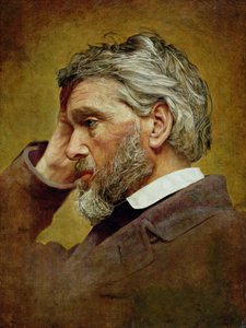 Portrait de Thomas Carlyle (1795-1881) 1866