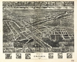 Vue aérienne d