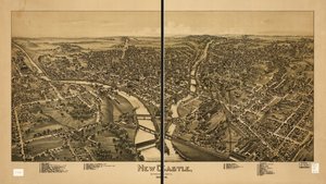 New Castle, Pennsylvanie 1896 - T. M. Fowler
