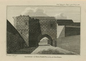 Porte du palais du roi Jean - T. Prattent