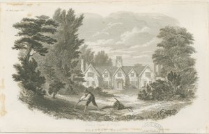 Fenton - Clayton Hall: gravure sur acier, nd [c 1840] - T Taylor