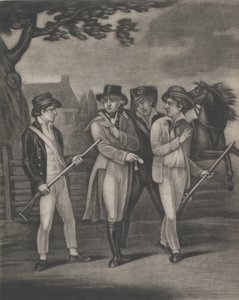La capture du Major André par les incorruptibles Paulding, Williams et Vanvert, 4 juillet 1812