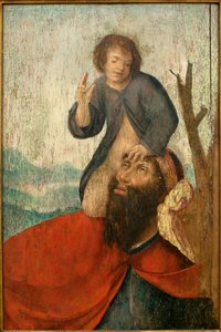 Saint Christophe - Taborda Vlame Frey (worshop of) Carlos