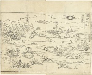Huit vues sur la rivière Sumida (Ehon kojidan)