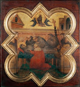 Vie de saint François : la mort du saint - Taddeo Gaddi