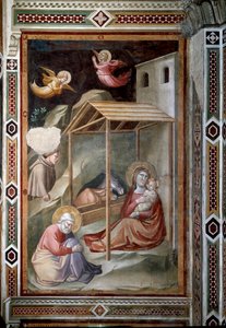 La vie de la Vierge : Nativité - Taddeo Gaddi