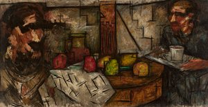 Goûter - Tadeusz Makowski
