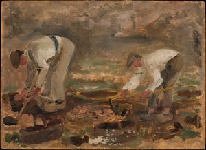Travail dans les champs - Tadeusz Makowski
