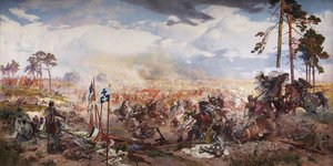 La Bataille de Grunwald, 1910 - Tadeusz Popiel