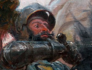 La bataille de Grunwald (détail), 1910