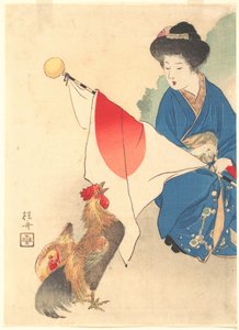 «東天紅»文芸娯楽部15巻1号口絵 - Takeuchi Keishū