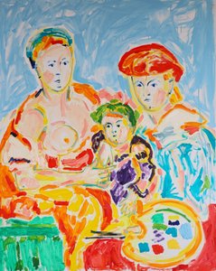 Un portrait de famille haut en couleur