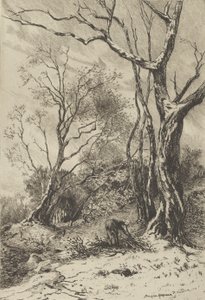 En hiver, 19ème siècle - Tancrède Abraham