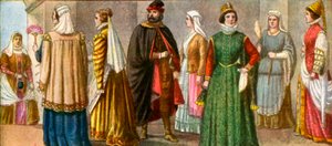 Costume italien du XVIe siècle - Tancredi Scarpelli