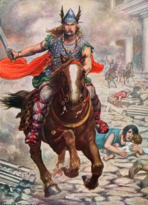 Attila le Hun rasant Aquila - Tancredi Scarpelli
