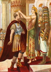 Cléopâtre accueillant César - Tancredi Scarpelli