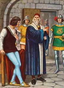 Le doge Francesco Foscari ordonnant à son fils d