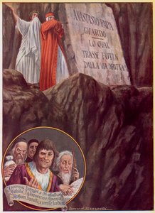 Illustration pour la Divine Comédie de Dante - Tancredi Scarpelli