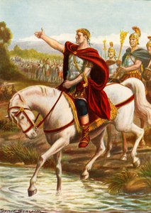 Jules César traversant le Rubicon