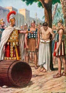 Marcus Atilius Regulus retournant à Carthage - Tancredi Scarpelli